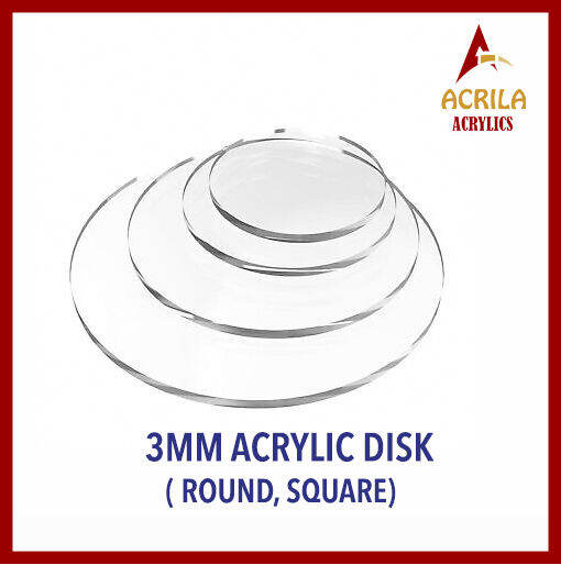 Acrylic rounds or squares cake board Display Lazada PH