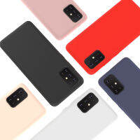 กล่องสีลูกอมเคี้ยวนุ่มซิลิโคนเคลือบสำหรับ Samsung Galaxy S20 Plus A71 A51 A31 A03 A21S A41 A12 A22 A32 A52เคสฝาหลังโทรศัพท์