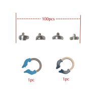 102ชิ้นกล่องทันตกรรม Sectional Matrix ระบบ C2 134 ℃ Autoclavable เพิ่มความแข็ง Matrix Bands M4 Clamps R6 Lab วัสดุ