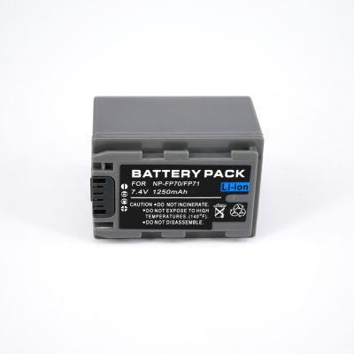 SONY Digital Camera Battery รุ่น NP-FP70(Grey) - DCR-HC40/30/20E/65/85E/21E/33E/43E/602E/852E/DVD403/HC17/19/94/39E/3E/DVD92/205E/505E - DCR-DVD105 DCR-DVD105E DCR-DVD202E