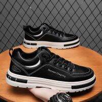 ✹ Mens shoes 2023 autumn new anti-slip and deodorant casual sneakers waterproof and dirt-resistant fashion all-match work shoes wear-resistant shoes