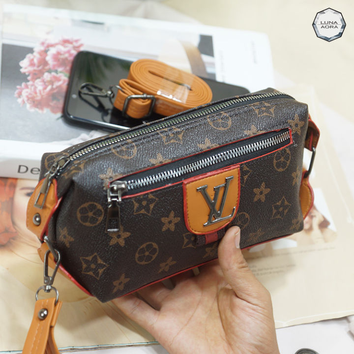 Jual tas wanita tas selempang LV TABUNG SLINGBAG WANITA TAS