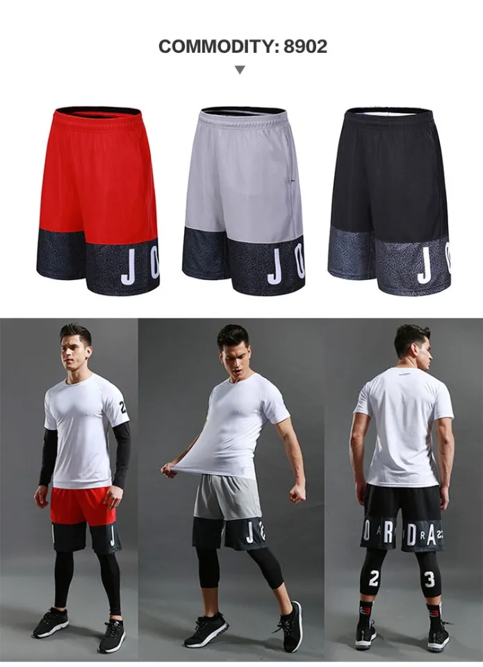 Men Running Compression Sweatpants Gym Jogging Leggings Basketball