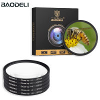 BAODELI Macro Close Up Filter 49 52 55 58 67 72 77 82 มม.สำหรับกล้อง Canon เลนส์ Eos M50 600d Nikon D3200 D3500 D5600 Sony A6000-fbgxbgdbnxxfn