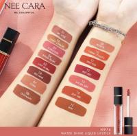 NEE CARA N-976 นีคาร่า ลิปกลอสเนื้อแมท สีแน่นชัด ติดทน กันน้ำ กันเหงื่อ ไม่เลอะแมส มีให้เลือก 15 เฉดสี