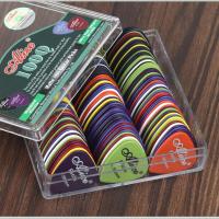 30Pcs/Set Guitar Pick Original Sound Electric Bass Moderator Guitars Accessories Thickness 0.58 - 1.5 mm Music Instruments Guitar Bass Accessories