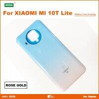 สำหรับ Xiaomi Mi 10T Lite ฝาหลังปิดโทรศัพท์ด้านหลังหน้าจอโทรศัพท์เคสปลอกหุ้มช่องหลังมีกาว + อะไหล่โลโก้