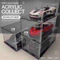 Acrylic Display Box for Car Model 1/18 1/24 1/32 1/43 1/64 Handmade Dust Cover Toy Blind Box Storage Box Dustproof Organizer