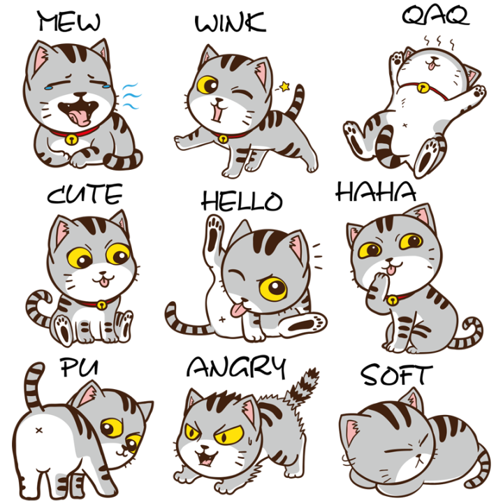 taroball-a-set-cute-cat-window-stickers-waterproof-wallpaper-diy-windows-films-decor-wall-stickers-for-home