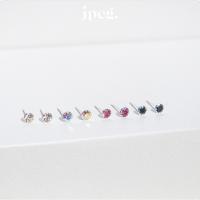 (Silver 925) cher gem earring