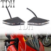 2018-2021 2pcs Front Turn Signal Light for Ducati Panigale V4 V2 Mirror Block Off LED Turn Signals Blinker Flasher Flush Mount