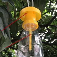 QianXing Shop Pest Control Outdoor Drosophila Catcher Orchard Insects Killer Balcony Home Farm Garden Bottle Cap Patio Fruit Fly Trap