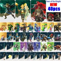 สวิตช์ Amiibo Zelda การ์ด NFC Zelda: น้ำตาแห่งการ์ด Kingdo ใหม่40ชิ้น