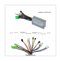 Electric Bicycle Electric Scooter Kit Electric Bicycle Controller 36/48V JN15A 250W