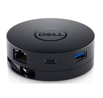 DELL DA300 USB-C Mobile Adapter to HDMI/VGA/LAN/USB-C/USB-A/Displayport (รับประกัน 1 ปี)