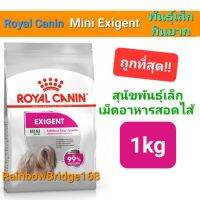 Royal Canin Mini Exigent 1kg โรยัลคานิน อาหารสุนัขกินยาก สอดไส้แสนอร่อย เพิ่มกลิ่นหอม น่าทาน ขนาด 1 กิโลกรัม