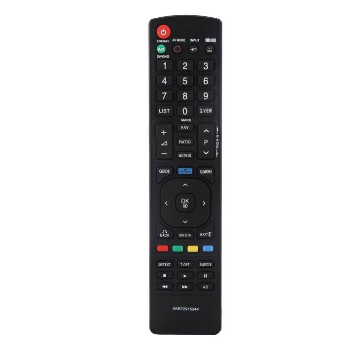 ใหม่สีดำ-universal-รีโมทคอนโทรล-akb72915244-controller-สำหรับ-smart-lcd-led-tv-เฉพาะเมนูปุ่มนำทางประสิทธิภาพที่มั่นคง