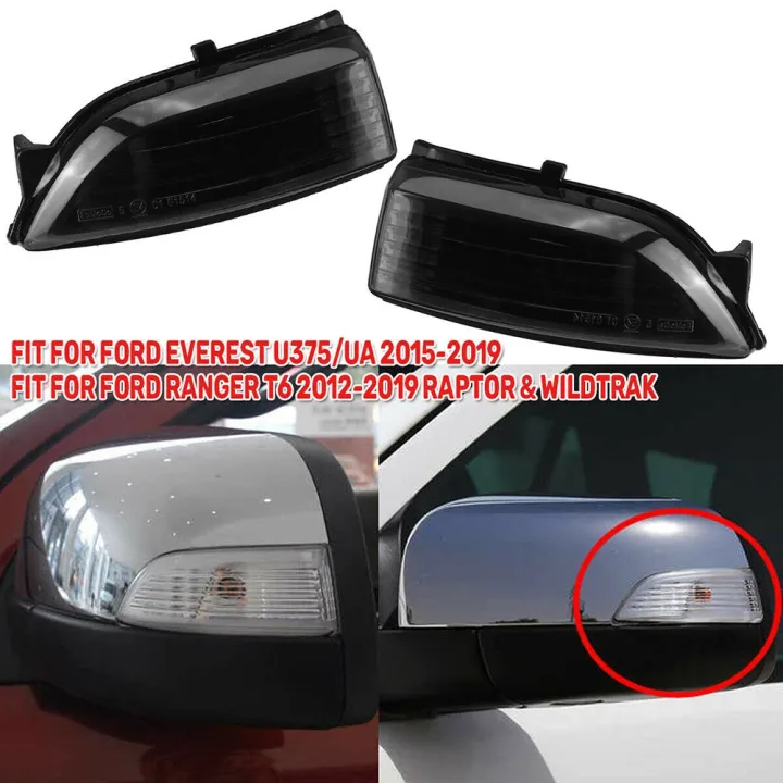 2x For Ford Fiesta VI B-Max Dynamic LED Door Wing Mirror Indicator Signal Light