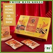 Đông trùng hạ thảo Biok hàn quốc, hộp 15 gói x 70ml - Nước đông trùng Biok