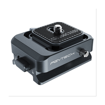 PGYTECH Quick-Release Plate Ruying Quick-Install Seat Is Suitable for DJI RS3 Mini/RS3 Gimbal Base Aka Interface