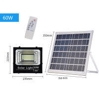 Hot 60w 6500k solar led flood light Manufacturer High Power High Bright Outdoor IP65 Spot Lights Solar led Floo Lights