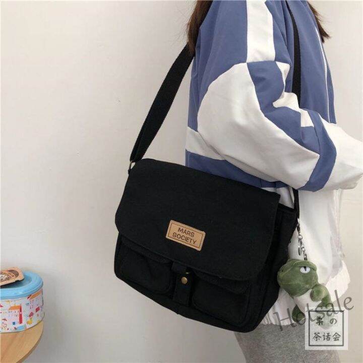 hot-sale-c16-tscfashion-japanese-harajuku-style-tooling-messenger-bag-female-korean-ins-retro-student-canvas-art-college-style-shoulder-bag