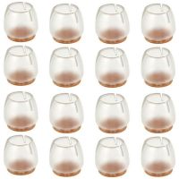 hotx【DT】 24pcs Protectors Cups Silicone Feet Leg Caps Non-Slip Covers