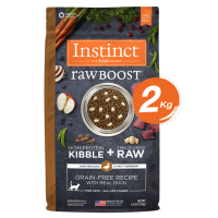 อาหารเม็ดสำหรับแมว อินสติงต์ รอว์บูส เนื้อเป็ด 2.2 กิโลกรัม Instinct Cat Raw Boost Grain-Free Recipe Duck 2.2 kg.