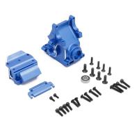 Metal Gearbox Case for Arrma 1/8 Kraton Outcast Notorious Typhon 1/7 Infraction Mojave Limitless 6S BLX Kit ,Blue