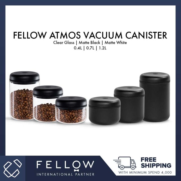 Fellow 0.4L Atmos Vacuum Canister - Clear Glass