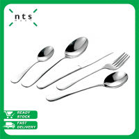 NTS Flatware ช้อน ส้อม มีด ช้อนสลัด ส้อมสลัด มีดสเต๊ก ช้อนซุป สแตนเลสแท้ FABIO Series รุ่น NTS1-FAB