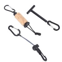 [A Full of energy]1Pc Tippet Holder With Bottle Holder Carabiner Tackle Tool Fly Fishing Accessories