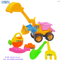 RWR ส่งฟรี ชุดตักทรายรถแม็คโค + ปลาโลมาและปลาหมึก รุ่น  2632