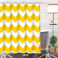 【CW】▽  Hot Custom Colorful Of Chevron Shower Curtain Durable Classic decorative