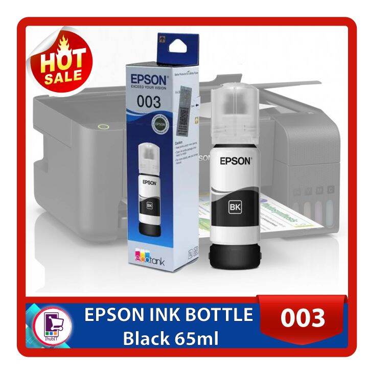 EPSON INK BOTTLE 003 BLACK (Original) Lazada PH