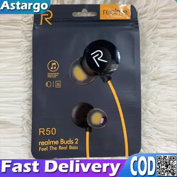 Ear Earphones with Mic Realme Buds 2 plus (HD sound quality) with Free  Shipping