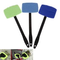 【lz】❇  Car Window Cleaner Brush Windshield Cleaning Wash Tool Interior Interior Auto Limpador De Vidro com Alça Longa Acessórios Do Carro 1 Peça