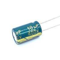 10pcs/lot 10uf400V  aluminum electrolytic capacitor size 10*17mm 400V 10uf 20%