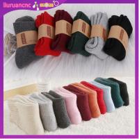 LIURU Casual Floor Fluffy Snow Cashmere Hosiery Thermal Wool Socks Thicken Winter Warm