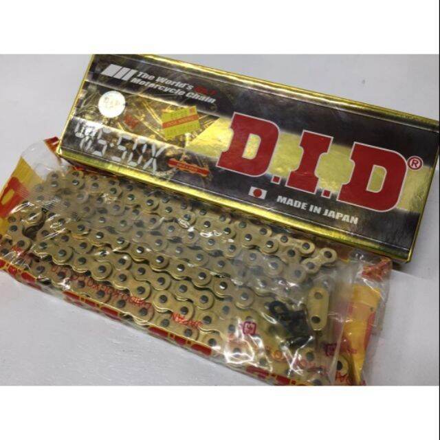 DID Chain - NZ Heavy Duty Non-Sealed Gold - 428 / 120L - Foto 3