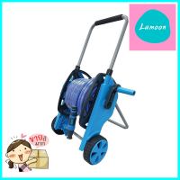 สายยางโรล TAKARA PLUS 1/2 นิ้วX30 ม. สีฟ้า-ดำGARDEN HOSE REEL WITH WHEELS TAKARA PLUS 1/2INX30M BLUE-BLACK **ขายดีที่สุด**