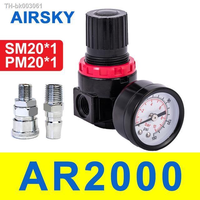 ar2000-1-4-pressure-regulator-relief-control-compressor-air-pneumatic-pressure-regulating-valve-treatment-units-gauge-fitting