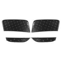 1Set Front Bumper Fog Light Lamp Grille Bezel Cover Replacement Parts Accessories for Range Rover Evoque 2012-2015 LR057397 LR057396 LR026546 LR026545