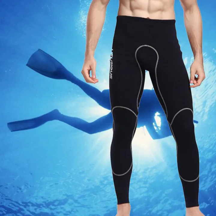 Oceanside Men's 2MM Neoprene Wetsuit Pants Diving Snorkeling Scuba Surf