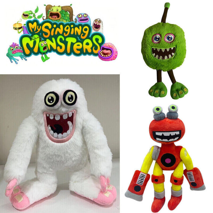 30cm My Singing Monsters Plush Doll Furcorn Wubbox Mammott Game Figure ...