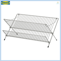 ที่คว่ำจาน ทำจากเหล็กกัลวาไนซ์ ไม่เป็นสนิม ขนาด 29x48x23 ซม. KVOT ควูท (IKEA)