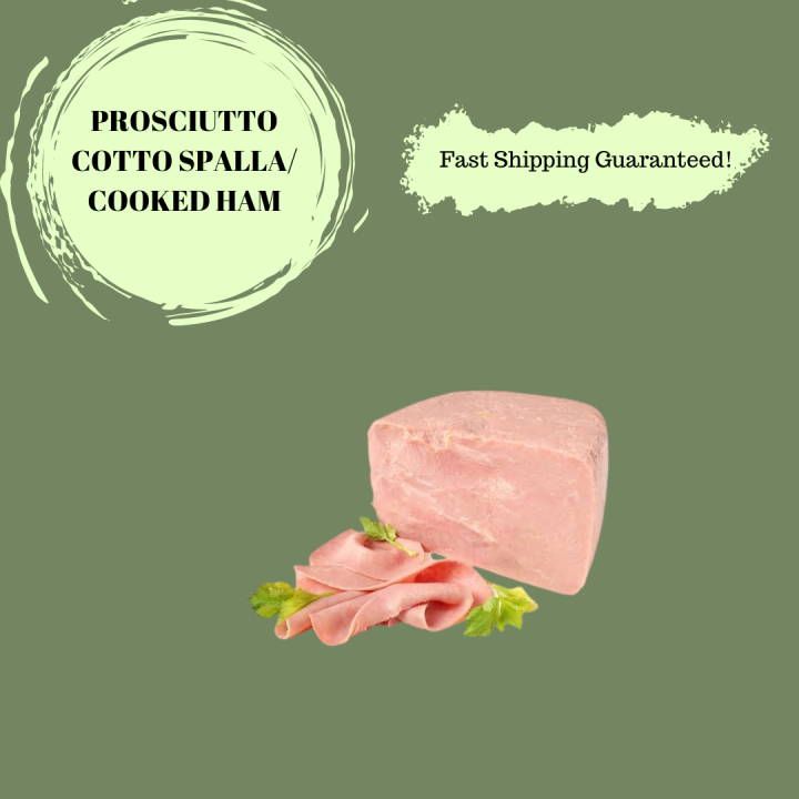 Prosciutto Cotto Spalla (Cooked Ham Shoulder) (+/) 50g, 125g, 250g