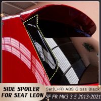 2pcs Car Window Trim Lip Spoiler For Seat Leon 5F FR Mk3 MK3.5 Rear Roof Wing Side Edge Tail Flap Rear Vertical spoiler