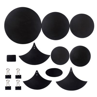 14Pcs/Set Rubber Foam Tambor Bass Snare Drum Sound Off Quiet Mute Practice Pad Set Musical Instrument Accessory