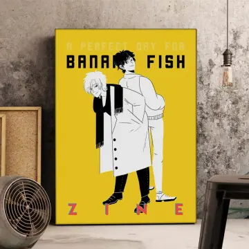 Japanese Anime Banana fish Retro Posters Art Movie Painting Kraft Paper  Prints Home Room Decor Wall Stickers - AliExpress